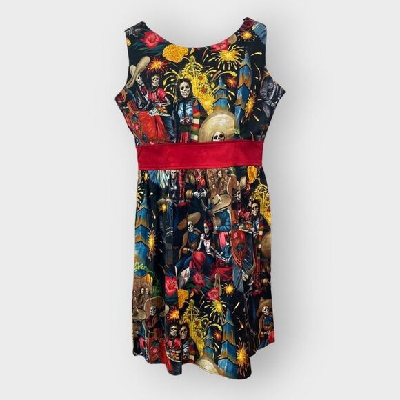Dresses & Skirts - NEW | Hemet Womens San Marcos Day of The Dead Dress | Large | Retro